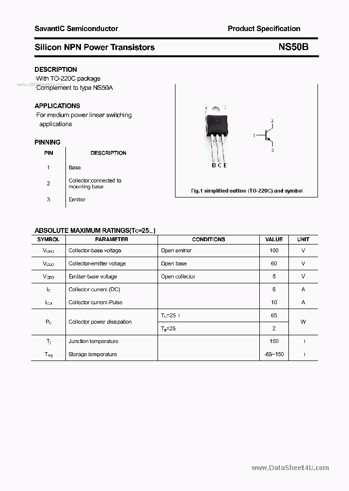 NS50B_939503.PDF Datasheet