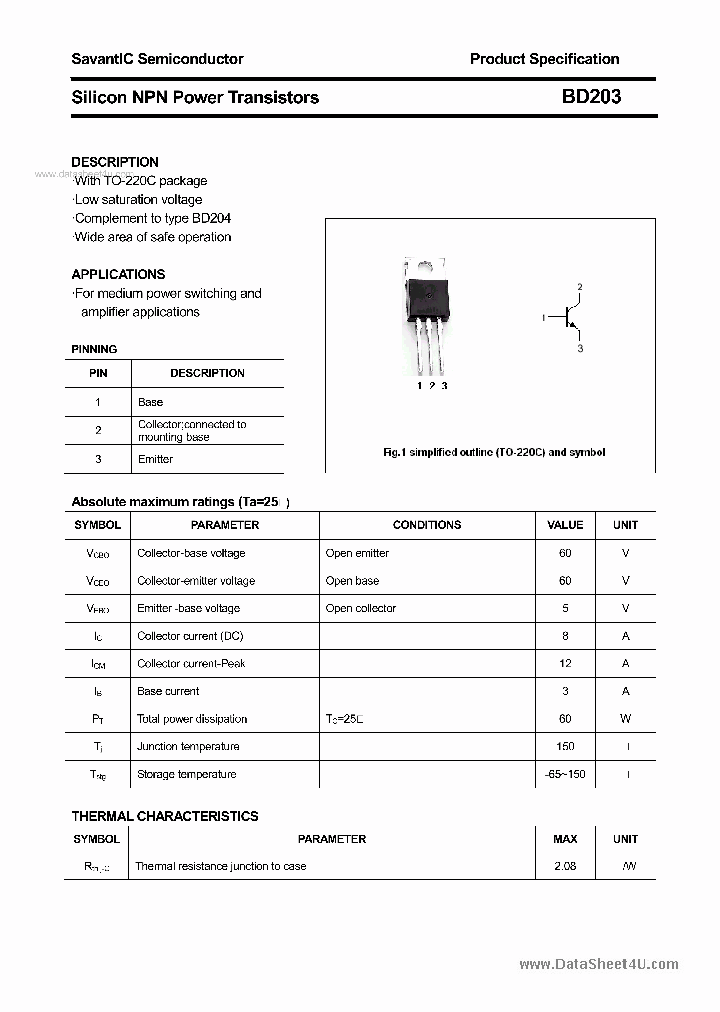 BD203_1031082.PDF Datasheet