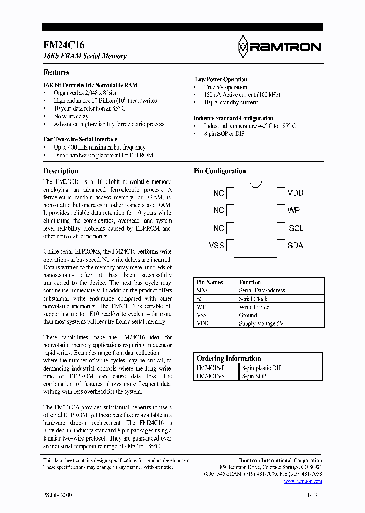 FM24C16_1369726.PDF Datasheet