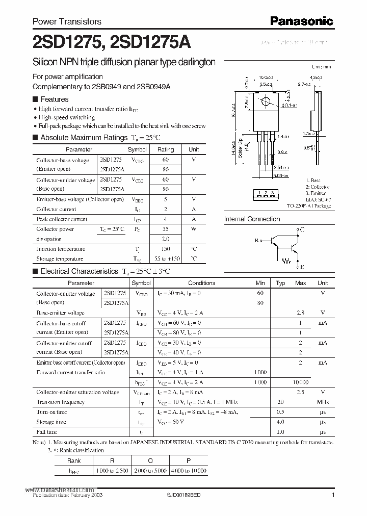 D1275A_940937.PDF Datasheet