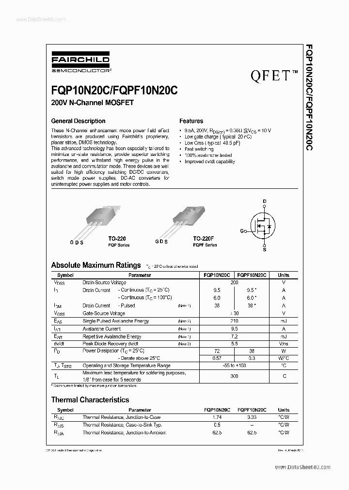 10N20C_940045.PDF Datasheet