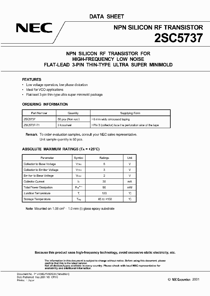 2SC5737-T1_805521.PDF Datasheet