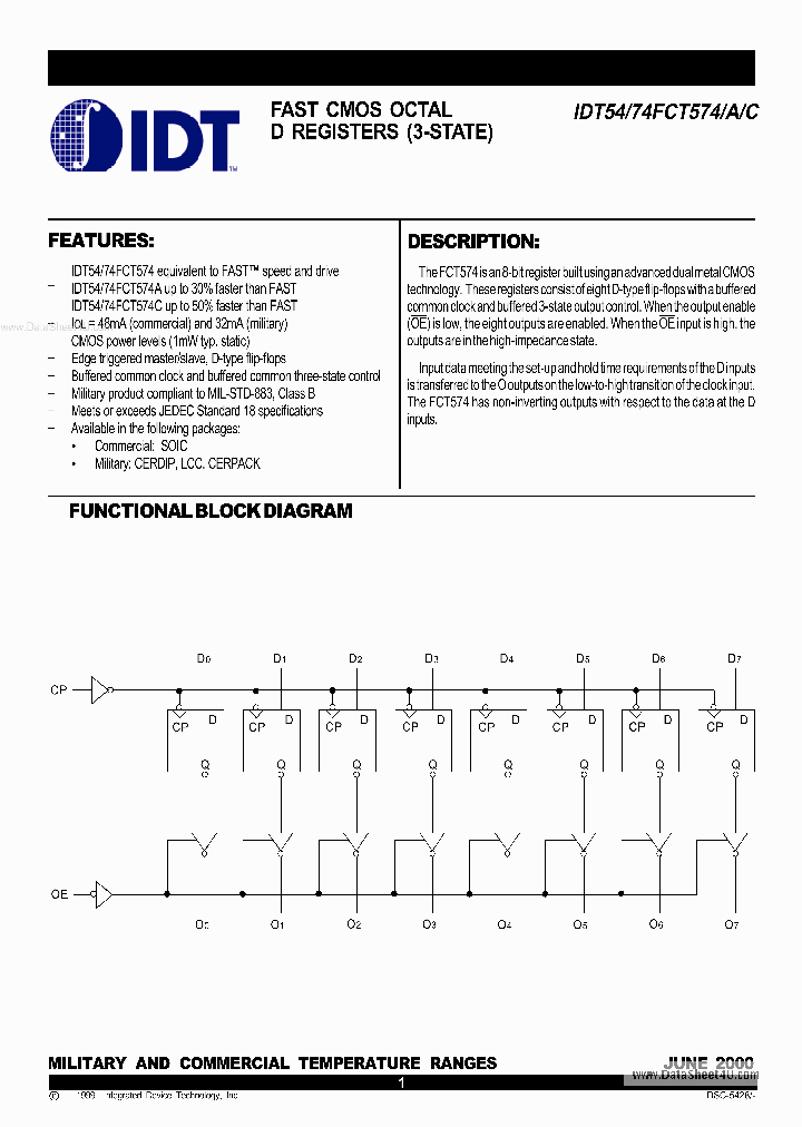 74FCT574A_940463.PDF Datasheet