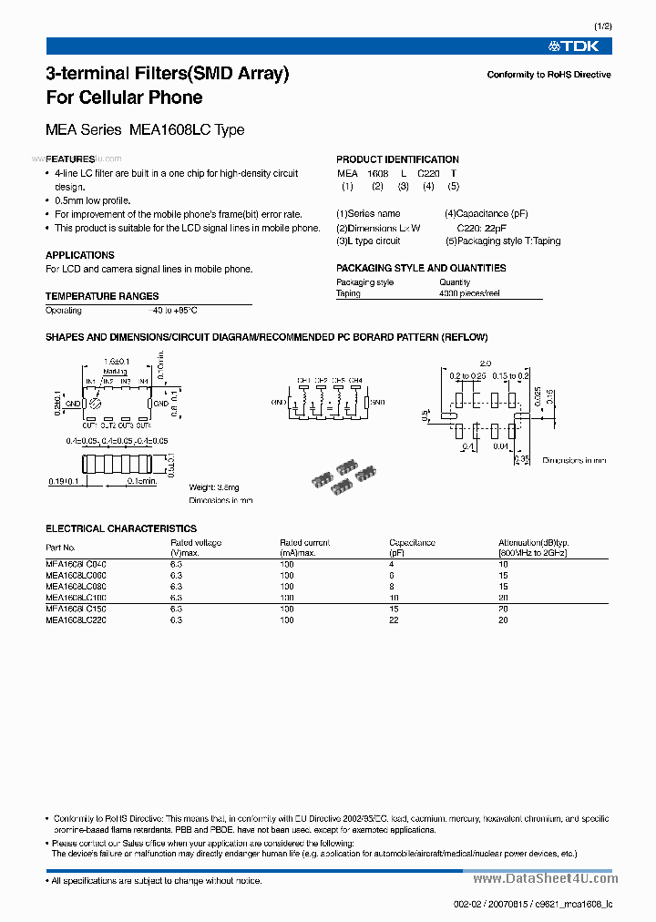 MEA1608LCXXX_940926.PDF Datasheet