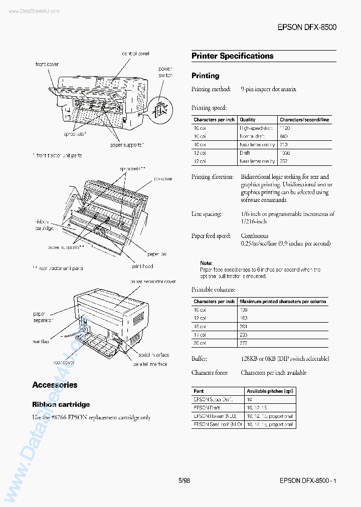 DFX-8500_940135.PDF Datasheet