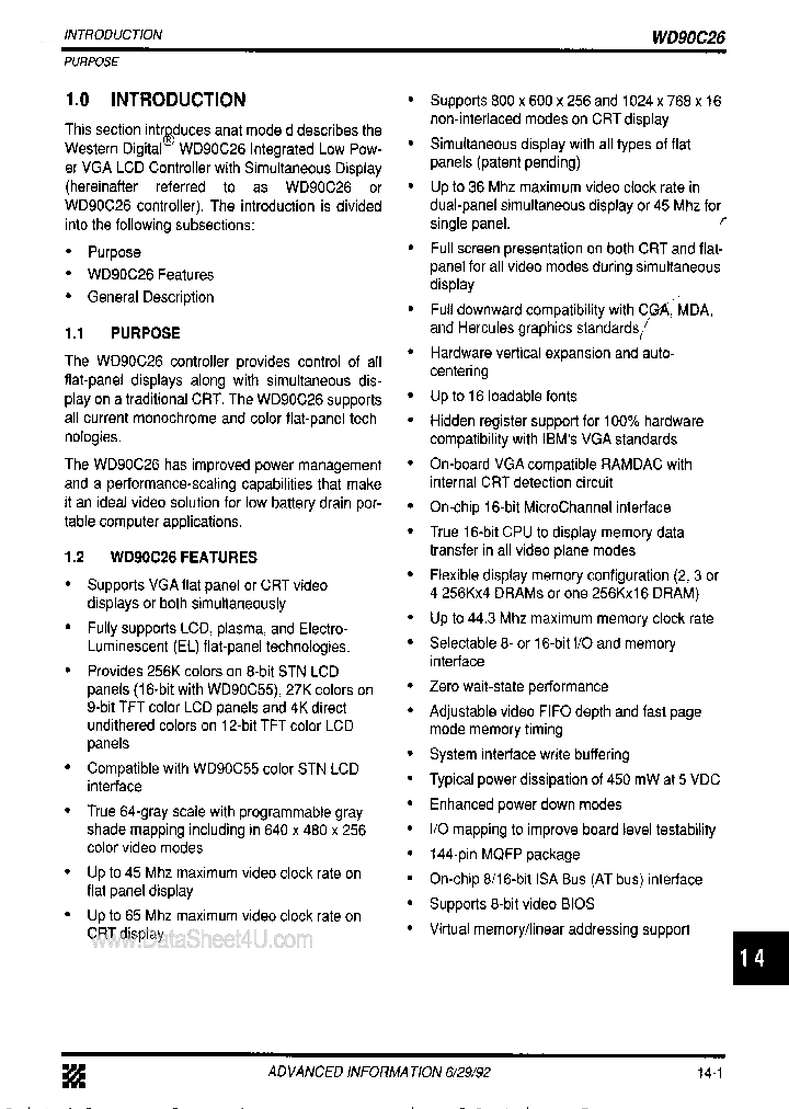 WD90C26_937557.PDF Datasheet