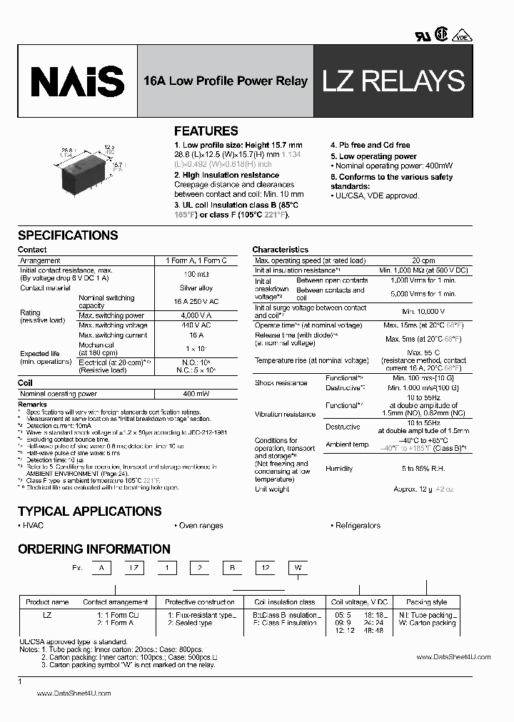 ALZ21BXX_1197023.PDF Datasheet