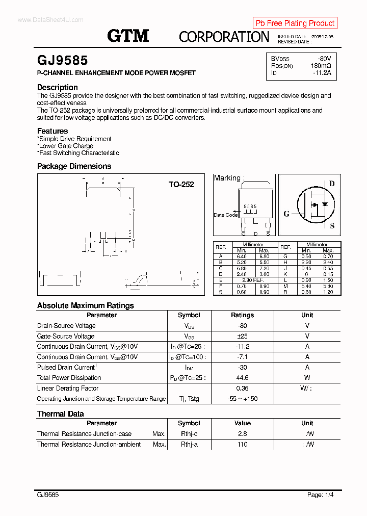 GJ9585_1199670.PDF Datasheet