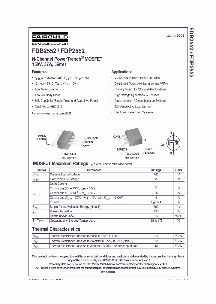 FDB2552_1401558.PDF Datasheet