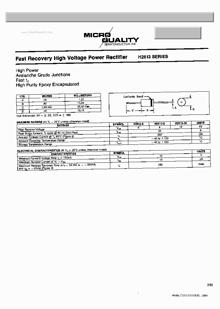 H2613_1215924.PDF Datasheet
