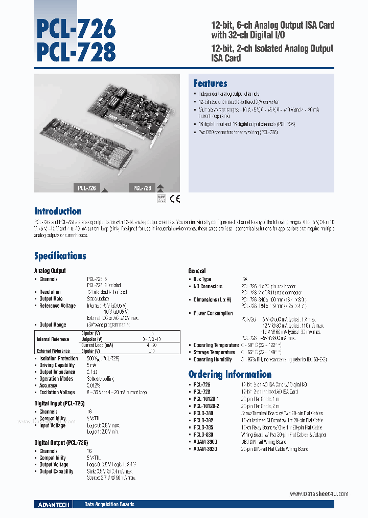 PCL-726_1174558.PDF Datasheet