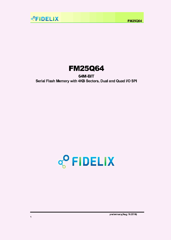 FM25Q64_1380431.PDF Datasheet