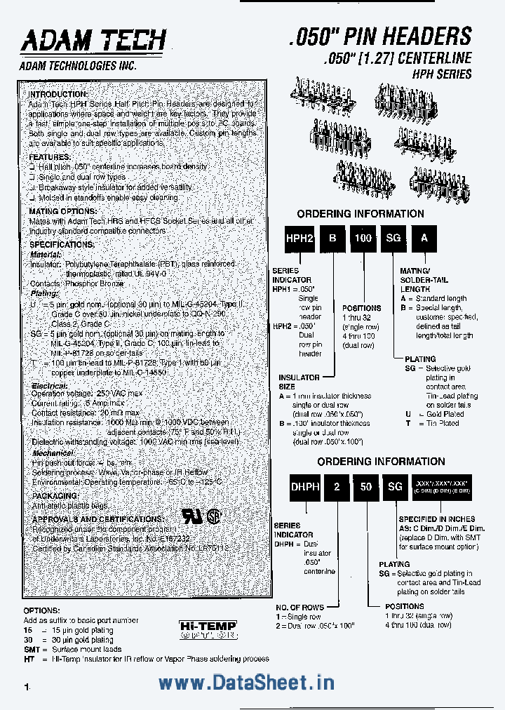 HPH1BXXX_1217909.PDF Datasheet