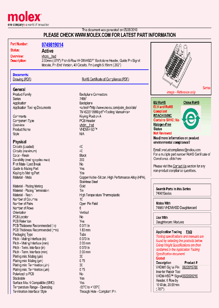 74981-9014_1380503.PDF Datasheet
