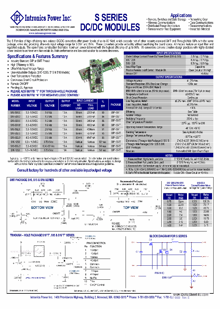 S16-12S5_1222903.PDF Datasheet