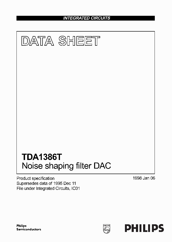 TDA1386_1375833.PDF Datasheet