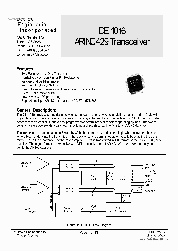 DEI1016_1217856.PDF Datasheet