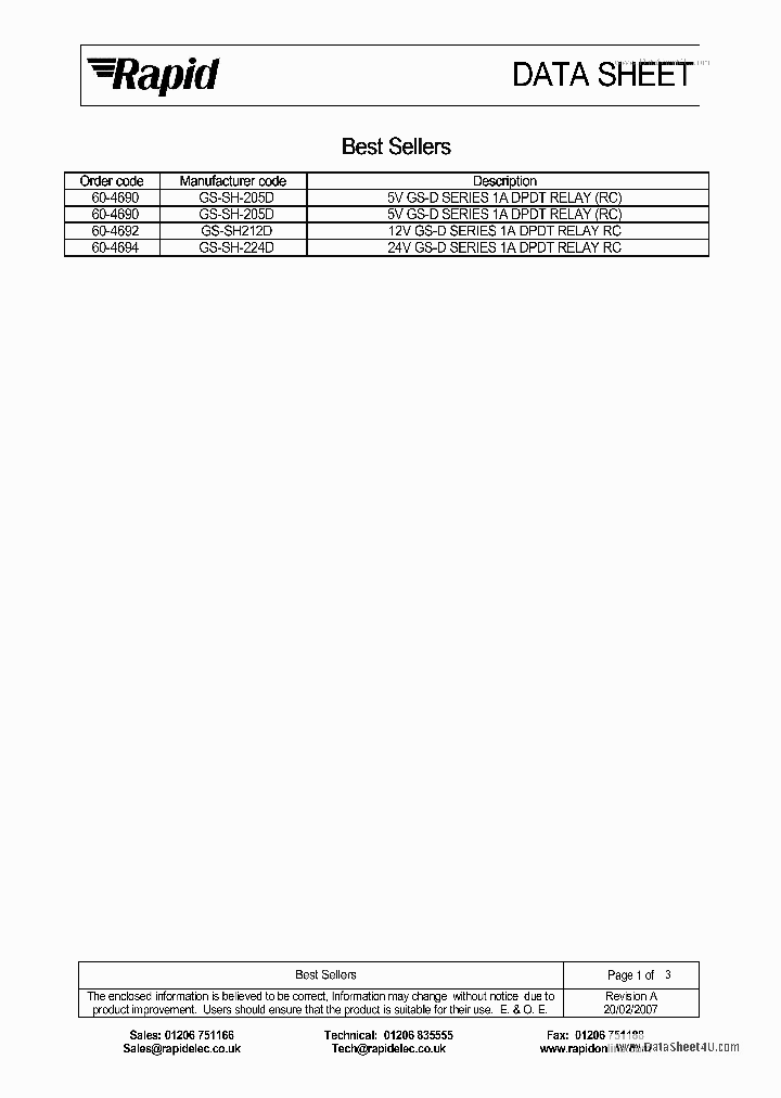 GS-SH-203D_1202862.PDF Datasheet