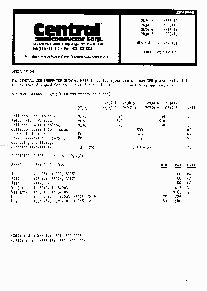 2N3416_1221109.PDF Datasheet