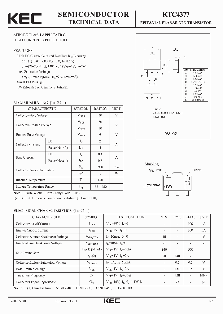 KTC4377_1403028.PDF Datasheet