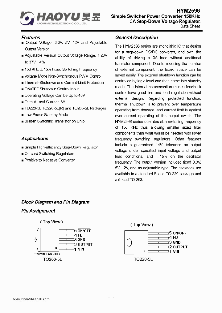 HYM2596_1221025.PDF Datasheet