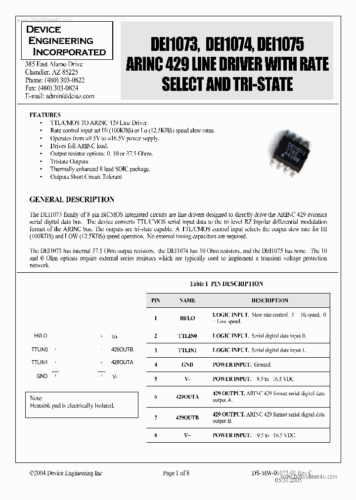 DEI1073_1217859.PDF Datasheet