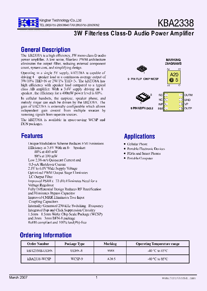 KBA2338_1230604.PDF Datasheet