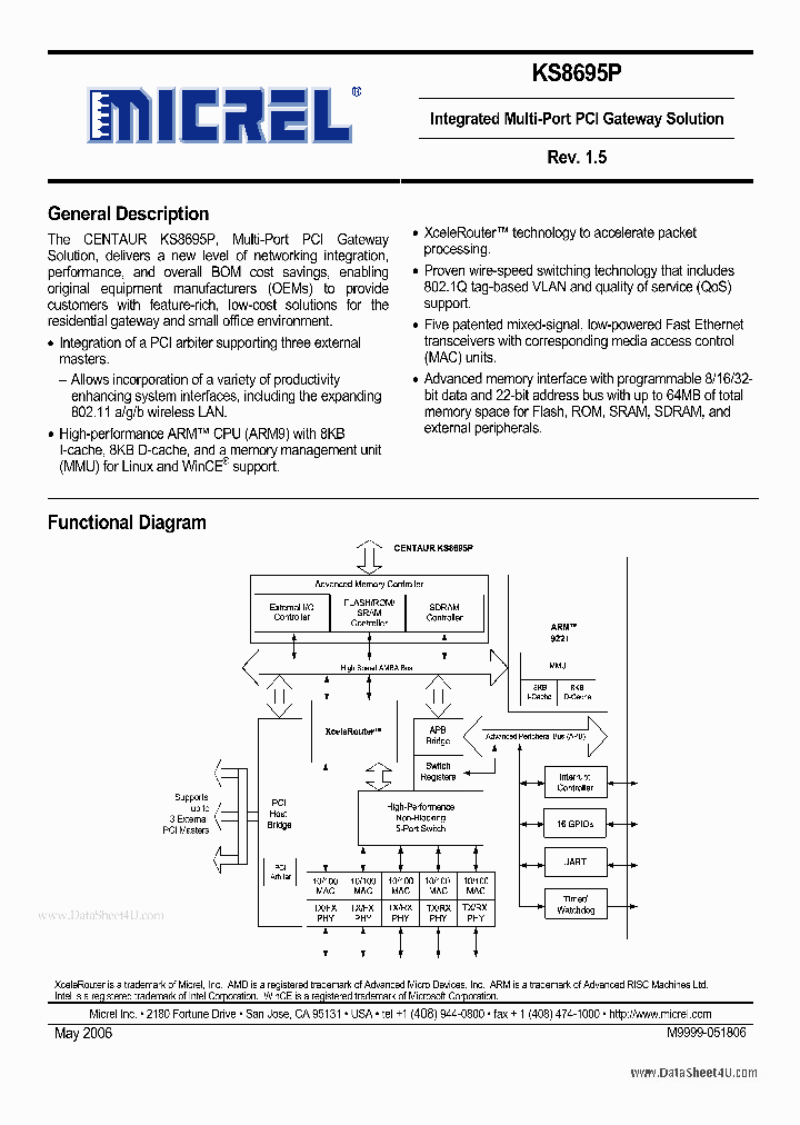 KS8695P_1231665.PDF Datasheet