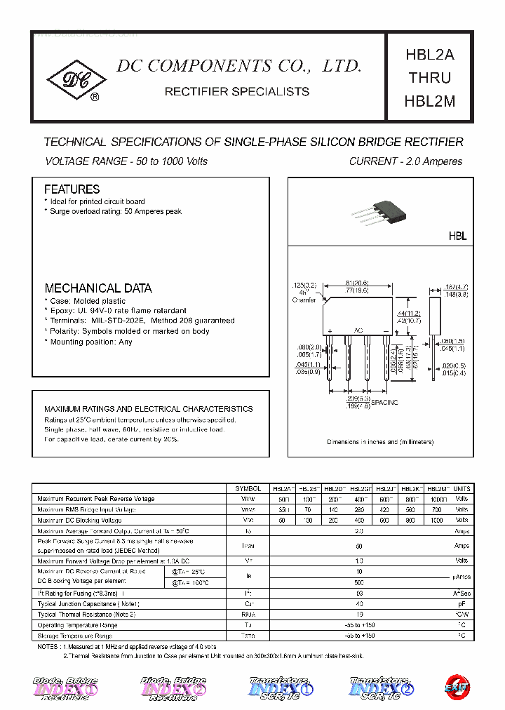 HBL2A_1218360.PDF Datasheet