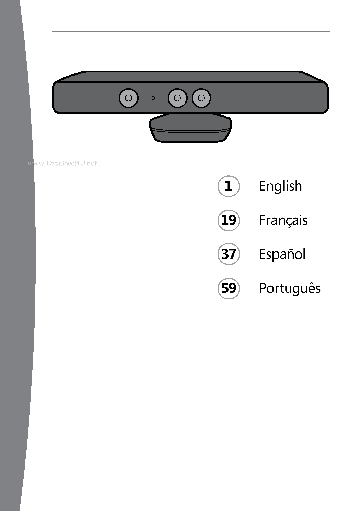 KINECTSENSOR_1230767.PDF Datasheet