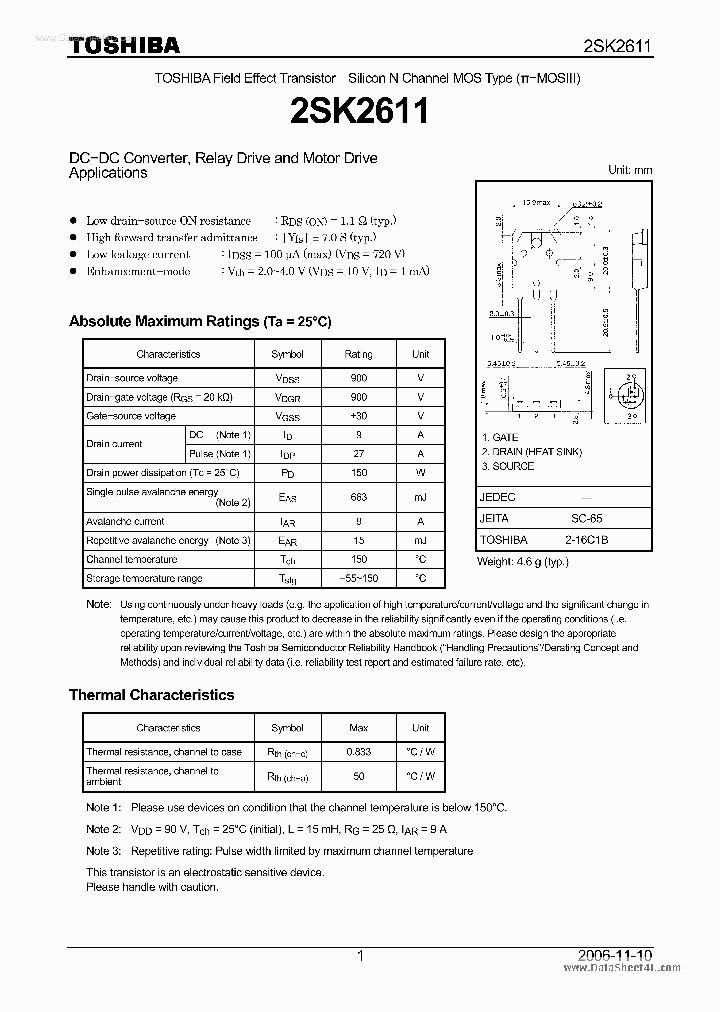 K2611_1230617.PDF Datasheet