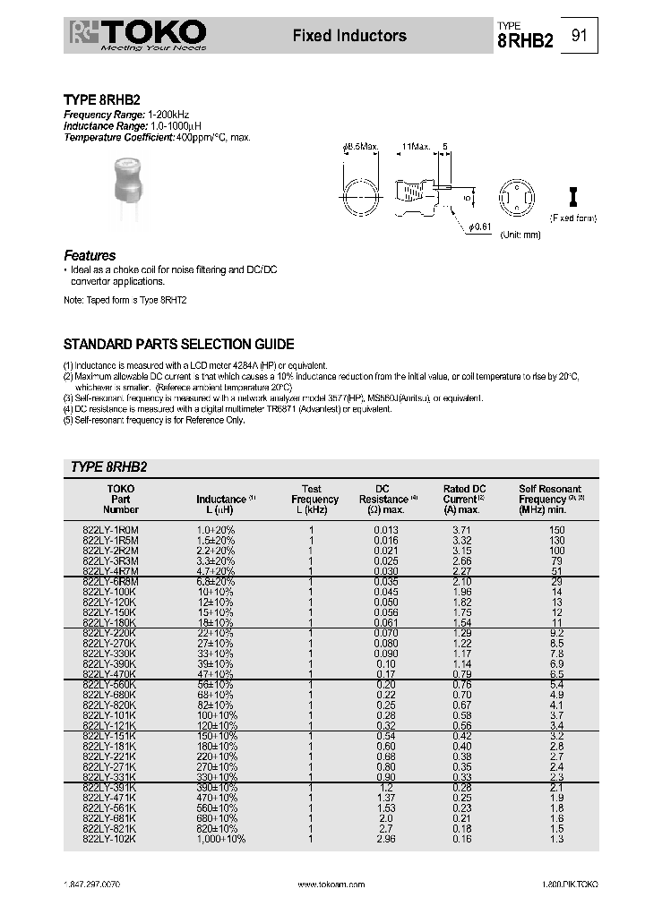 622LY-102K_806334.PDF Datasheet