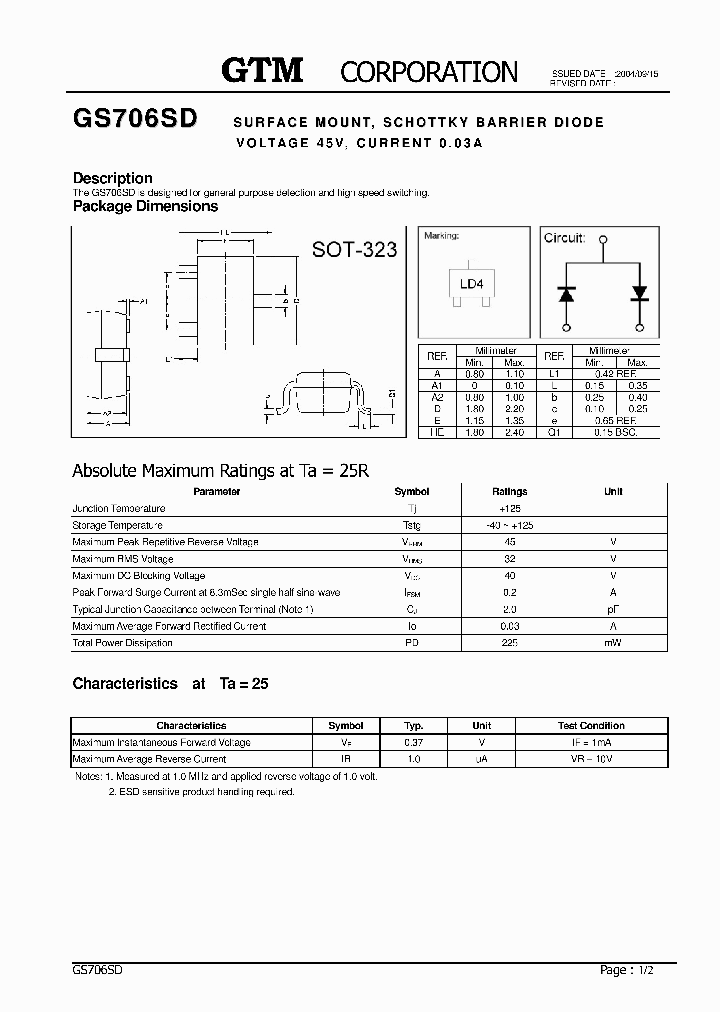 GS706SD_1387754.PDF Datasheet