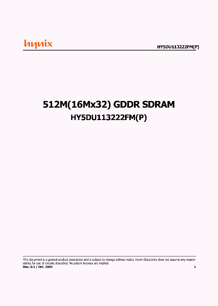 HY5DU113222FMP-25_1410627.PDF Datasheet