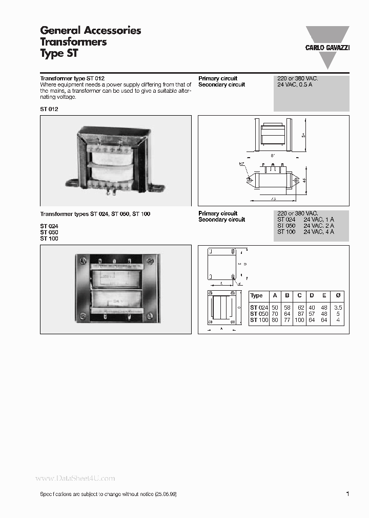 ST050_1229079.PDF Datasheet