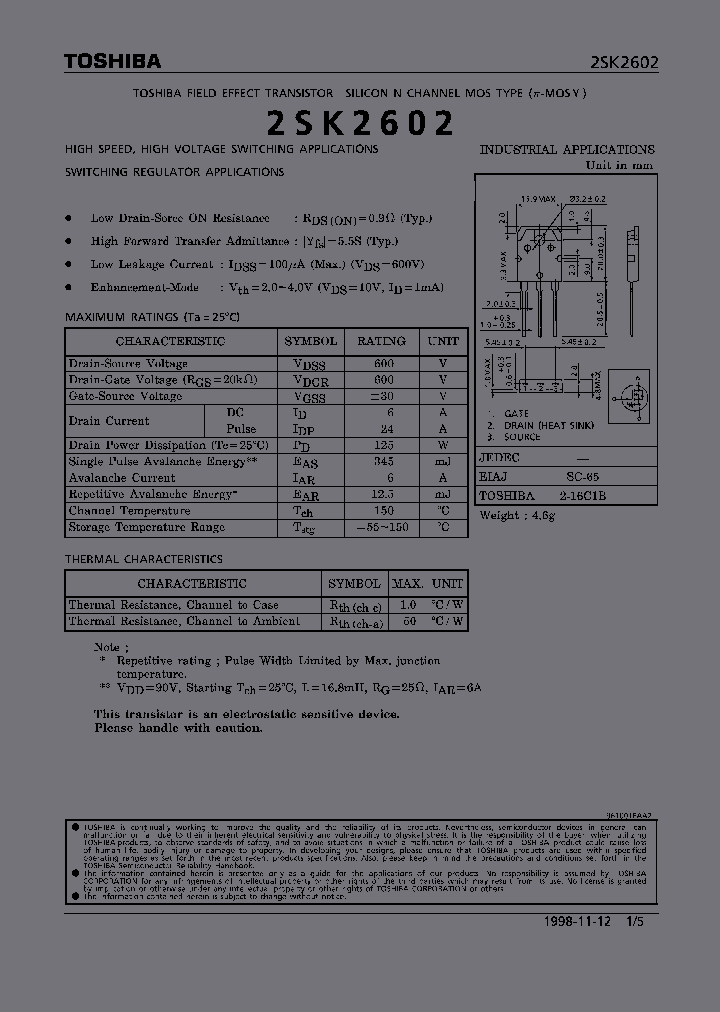 2SK2602_1103873.PDF Datasheet