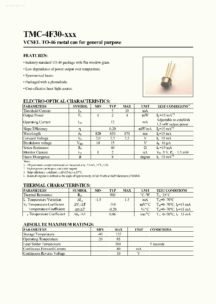 TMC-4F30-XXX_1236547.PDF Datasheet