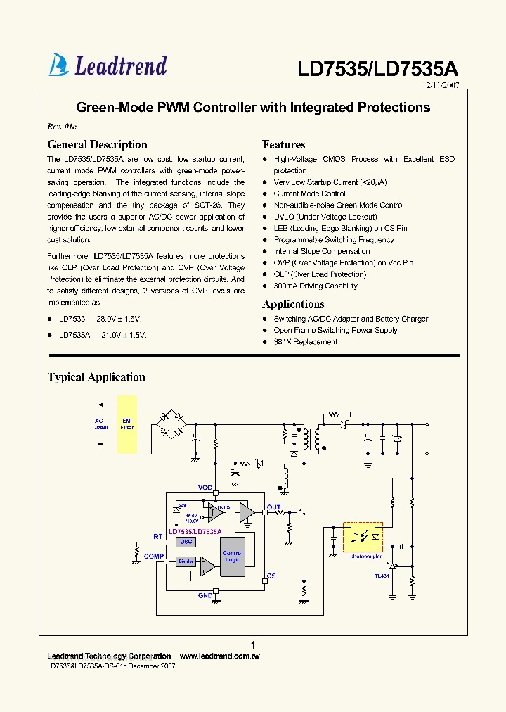 LD7535_1232949.PDF Datasheet
