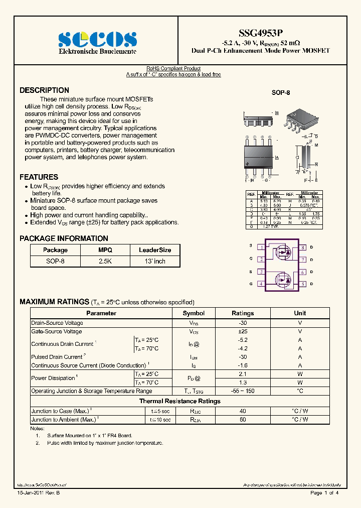 SSG4953P_1384563.PDF Datasheet