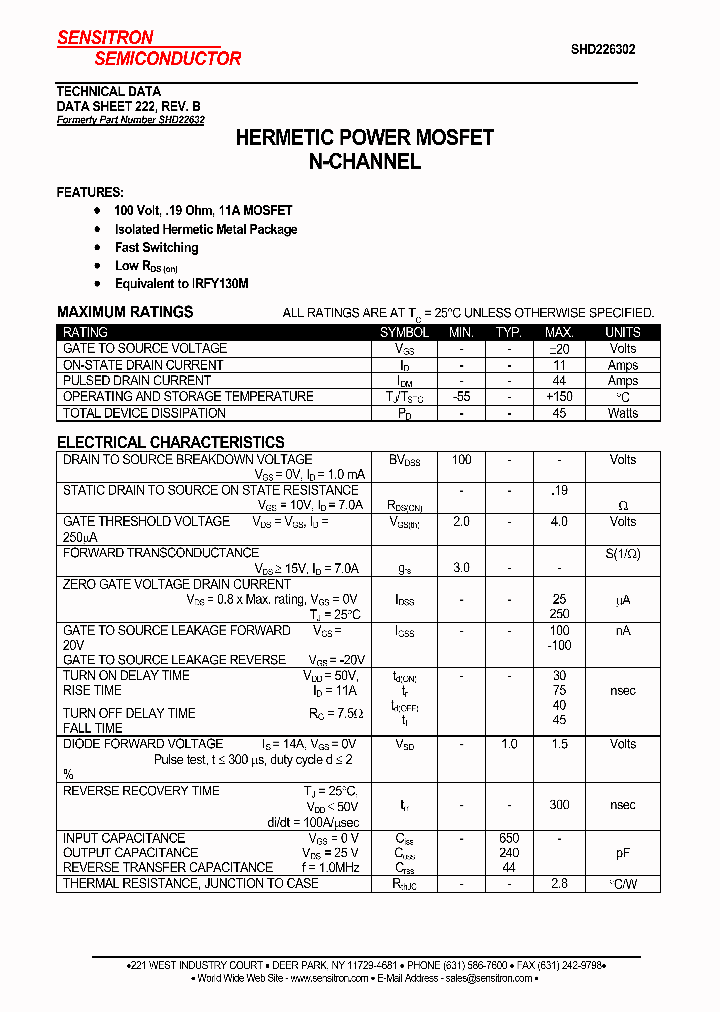 SHD226302_1388229.PDF Datasheet