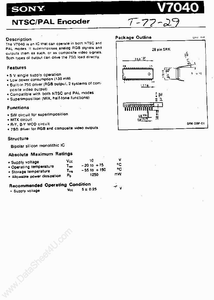V7040_1227518.PDF Datasheet