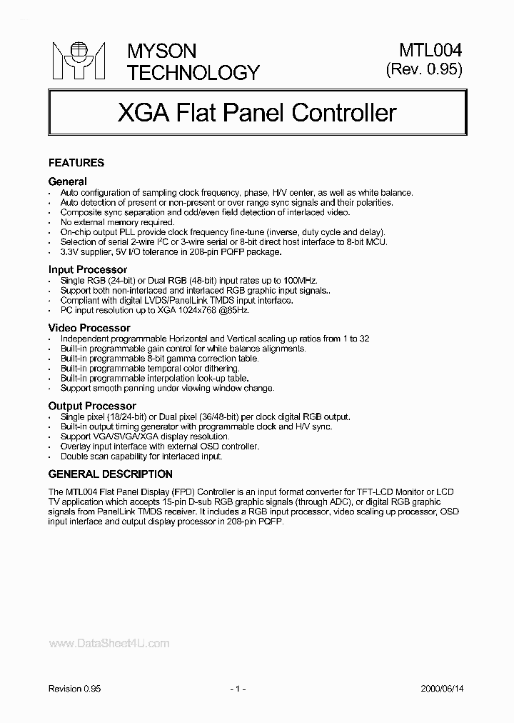 MTL004_1240356.PDF Datasheet