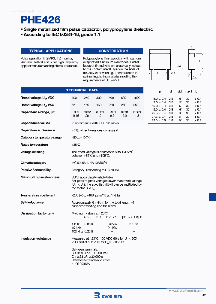 PHE426_1242297.PDF Datasheet