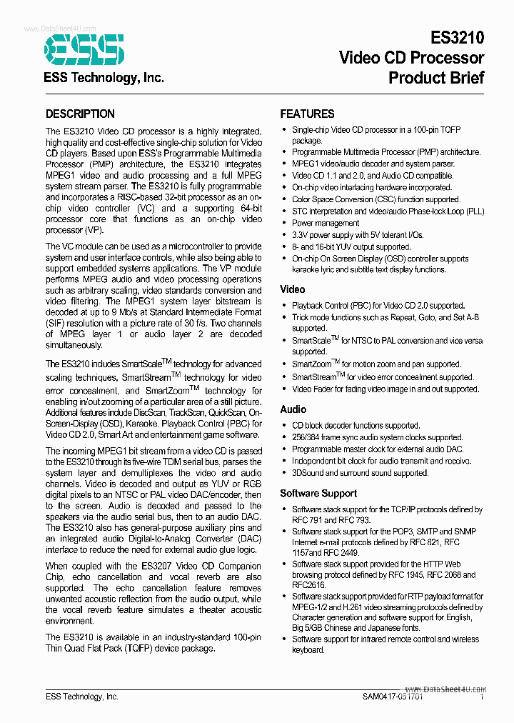 ESS3210_1241315.PDF Datasheet