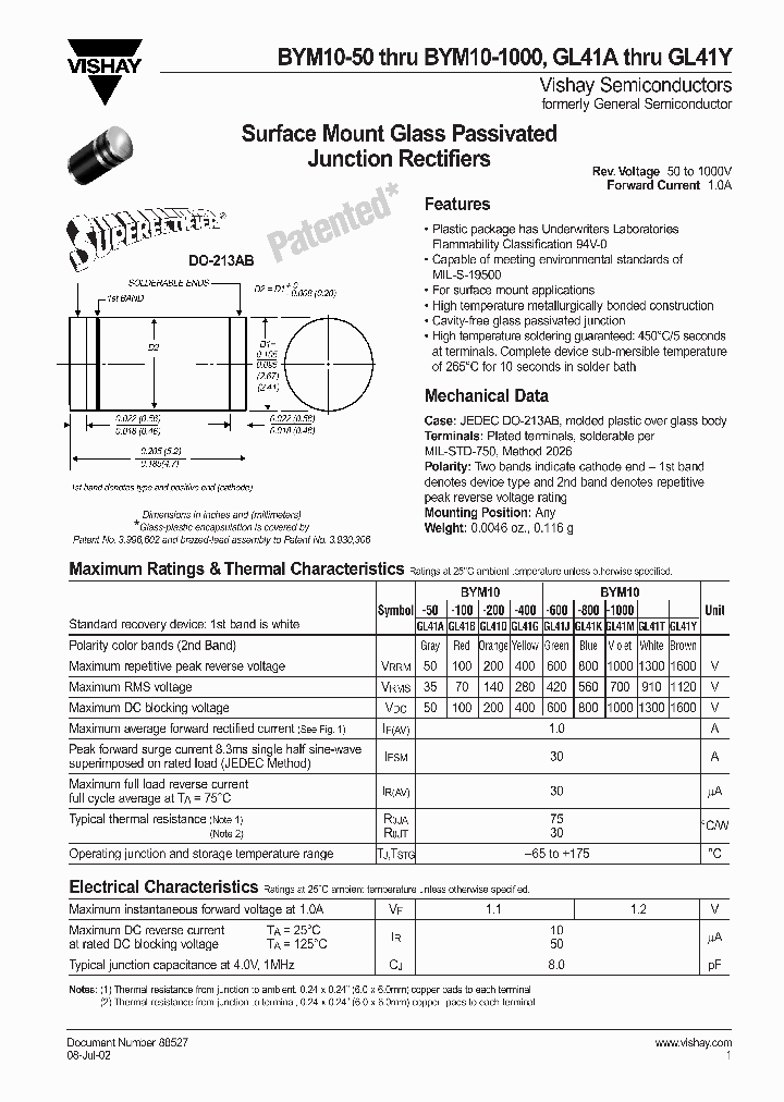 BYM10-600_1419293.PDF Datasheet