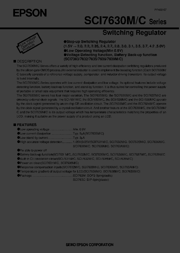 SCI7630_1247009.PDF Datasheet