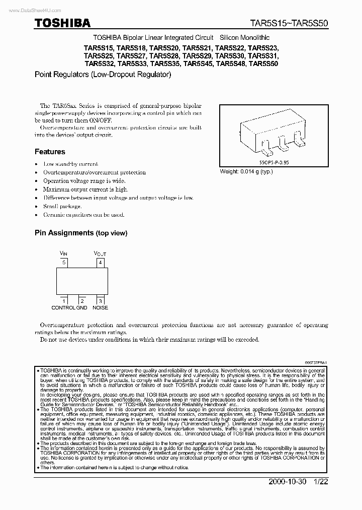 TAR5S15_1254730.PDF Datasheet
