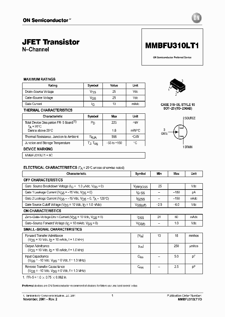 MMBFU310LT1-D_1421874.PDF Datasheet