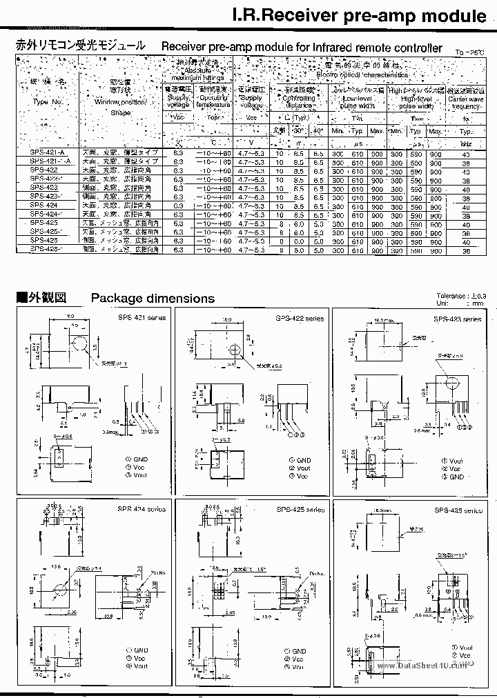 SPS-421_1252694.PDF Datasheet