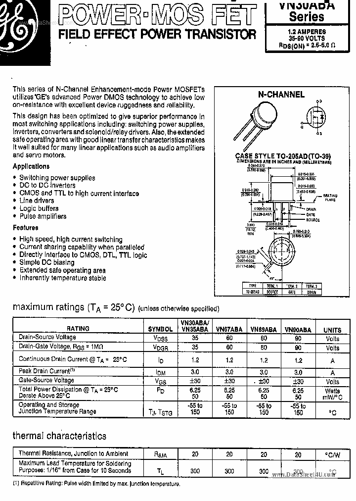 VN30ABA_1262379.PDF Datasheet
